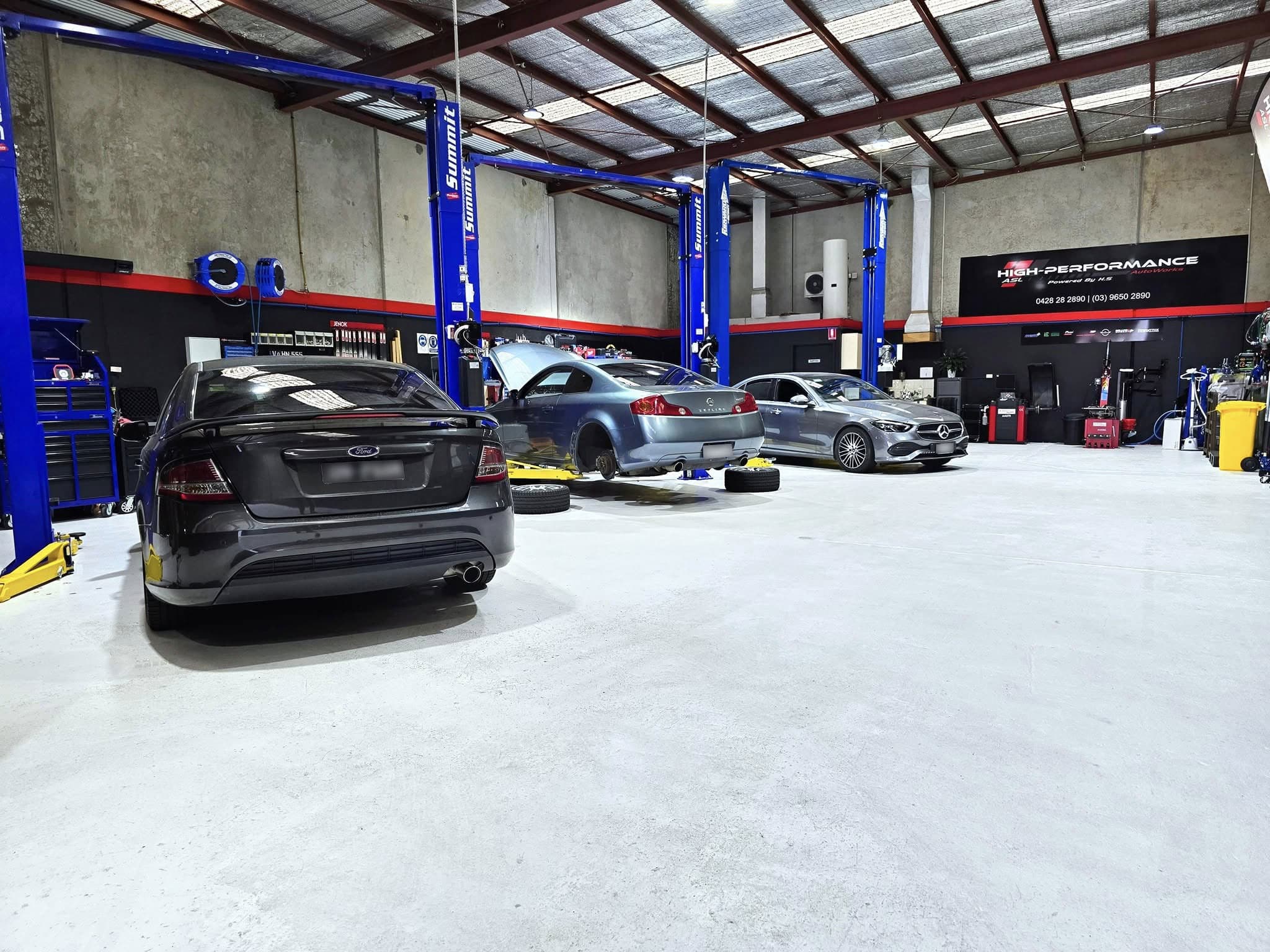 Car Service Essendon — ASL Auto Works workshop in Tullamarine